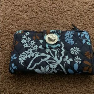 Vera Bradley multicolor floral quilted Wallet/ Wristlet